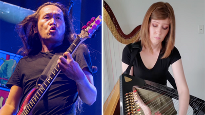 Watch Dragonforce’s Through The Fire And Flames be played on the harp by someone with faster fingers than you