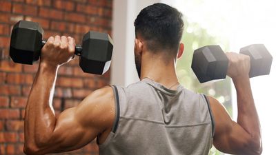 You only need 5 moves and a pair of dumbbells to develop muscle in your back and biceps