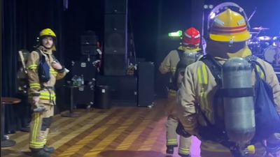 Firefighters shut down prog metal show because someone was vaping