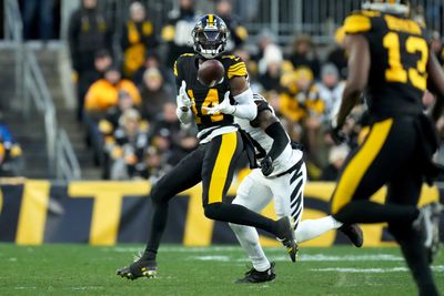 Who will the Steelers start at WR with George Pickens?