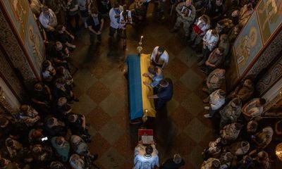 Ukraine war briefing: Kyiv mourns prominent combat medic and journalist killed in action