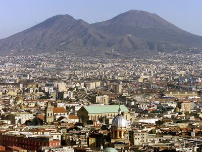Tourist arrested after defacing Roman villa that survived Mount Vesuvius eruption