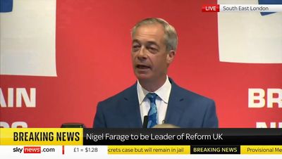 Nigel Farage says he will run to be an MP in dramatic u-turn as he becomes leader of Reform UK