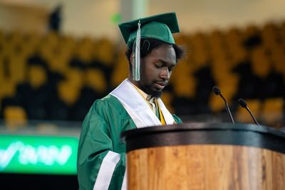 New Orleans valedictorian lived in a homeless shelter as he rose to the top of his class