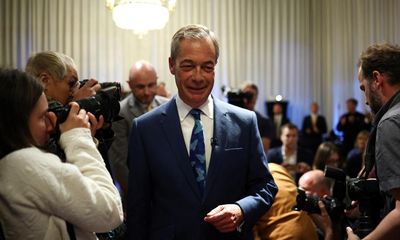 Lights, cameras, Farage: Nige just couldn’t bear to be left out