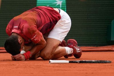 Novak Djokovic limps through longest French Open match of career