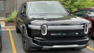 Refreshed Rivian R1S Shows Its Face In Michigan