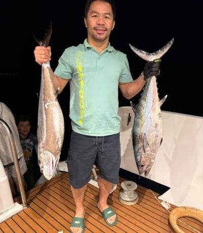 Manny Pacquiao's Joyful Fishing Adventure