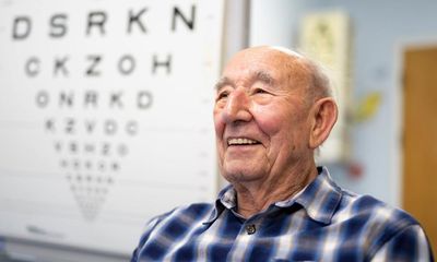 Artificial cornea implant saves sight of man, 91, in NHS first