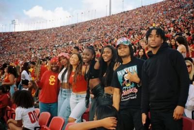 Storm Reid Radiates Joy At Game With Friends And Family