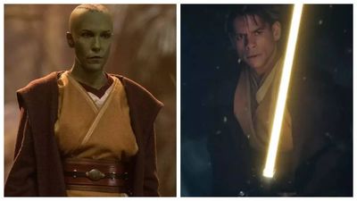 'The Acolyte' stars Rebecca Henderson and Charlie Barnett reveal insights into epic Lightsaber fights and the mysterious light whip - EXCLUSIVE