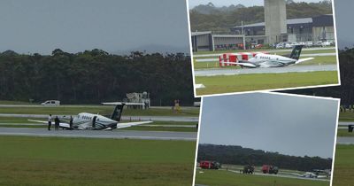 Investigation launched into plane's 'belly-landing' at Williamtown