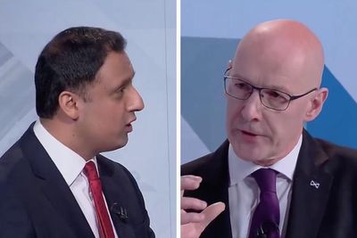 John Swinney and Anas Sarwar clash in TV debate over Labour's economy plans