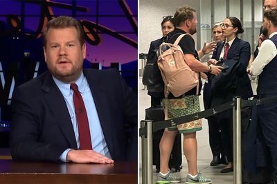 James Corden Applauded By Passengers For Confronting Airline Staff After Flight’s Emergency Landing