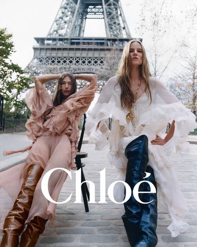Chloe Completely Basks in Boho for Its New Paris-Based Fall 2024 Advertising Campaign
