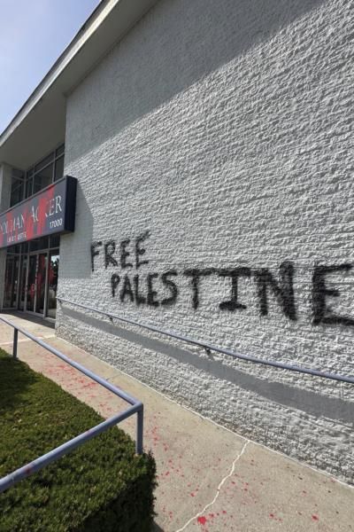 Michigan Law Firm Vandalized With Pro-Palestinian Graffiti