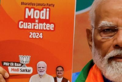 Mixed Mood At BJP Headquarters As Preliminary Results Arrive