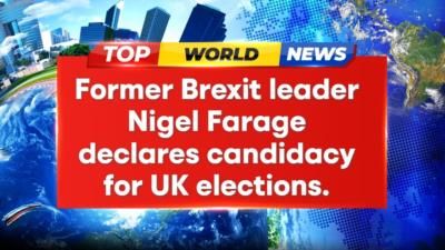 Nigel Farage Announces Run For UK Elections With Reform Party