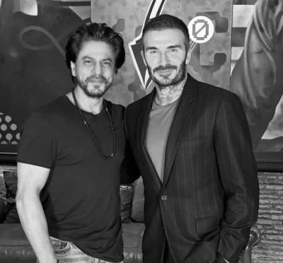 David Beckham And Shahrukh Khan Pose Together In Iconic Picture