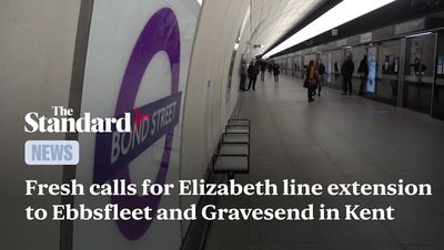 Fresh calls for Elizabeth line extension to Ebbsfleet and Gravesend in Kent