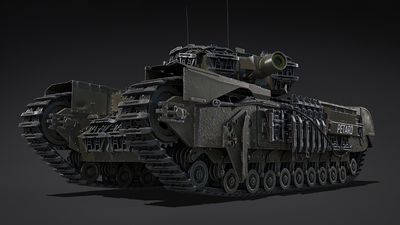 War Thunder is Offering the Churchill AVRE as Reward in the Operation Overlord Event