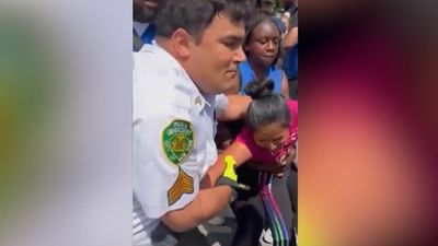 Outrage as NYC Parks officer tries to detain 14-year-old girl selling fruit
