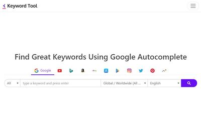 Keyword Tool review