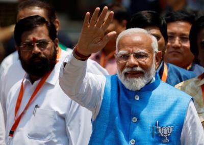 Narendra Modi Claims 'Historical' Victory In Indian Elections