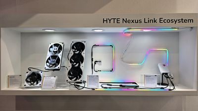 Hyte shows off new coolers, lighting, internal USB header, promises RGB and fan control of anything plugged into motherboard headers