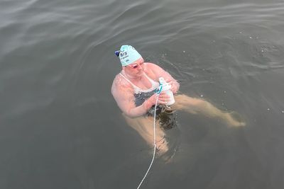 Amy Appelhans Gubser Completed A 17-Hour Swimming Journey Through Cold, Shark-Inhabited Waters