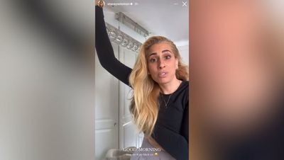 Stacey Solomon reveals she has accidentally given herself a black eye with latest DIY endeavour