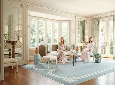 Nicky and Kathy Hilton's New Ruggable Collab is Perfect for Minimalists and Regency-Core Lovers Alike