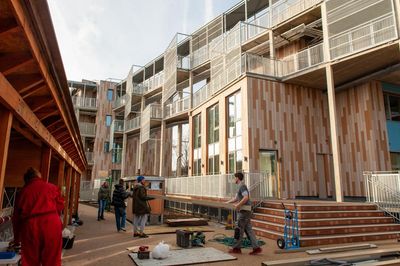 ‘I plumbed in our bath – and it works!’ The DIY diehards who built 36 affordable homes from scratch