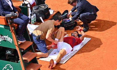 Novak Djokovic forced to withdraw from French Open after knee injury