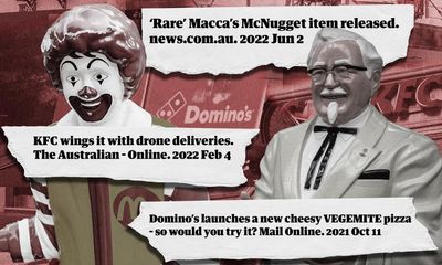 News outlets producing ‘covert marketing’ for McDonald’s, KFC and Domino’s, study finds