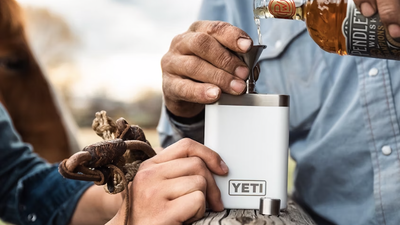 Yeti launches outdoor-ready flask and shot glasses in time for Father's Day
