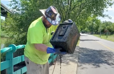 From Pandemic Hobby to Massive Payday: Couple Discovers $100K While Magnet Fishing In NYC Park