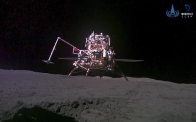 China's Lunar Lander Successfully Takes Off From Far Side