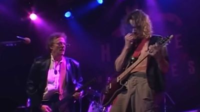 "I started laughing, because he is the best": Watch unseen footage of late guitar icons Eddie Van Halen and Leslie West backstage and jamming