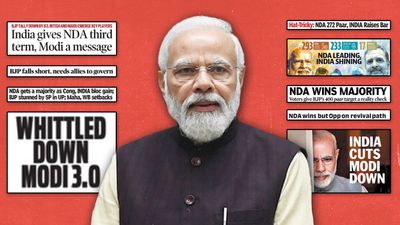 ‘Politwist, hat-tricky’: Front pages on opposition’s comeback, Modi need for allies
