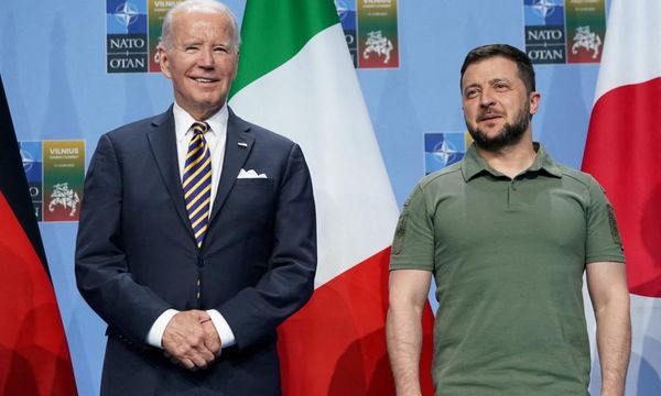 Russia-Ukraine war live: Joe Biden and Volodymyr Zelenskiy to meet for talks in Normandy