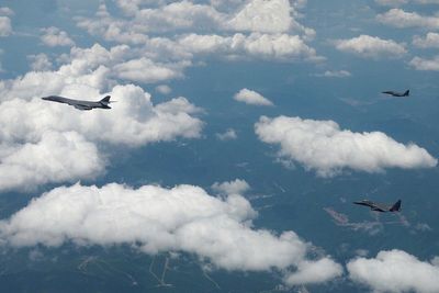 US flies B-1B bomber for 1st precision bombing drill in 7 years as tensions simmer with North Korea