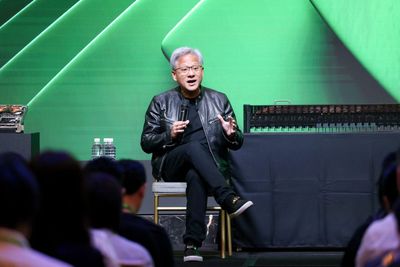 A stray comment from Nvidia CEO Jensen Huang was enough to give Samsung’s shares a boost