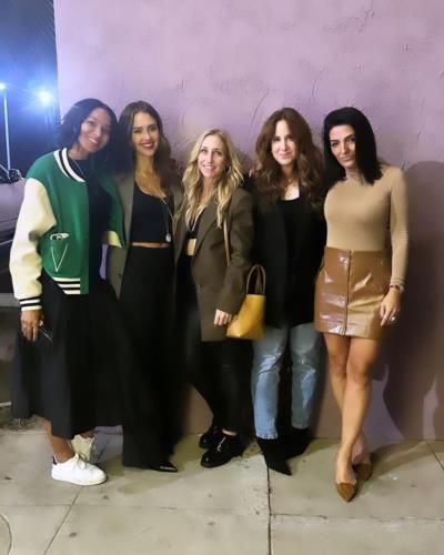 Jessica Alba Enjoys Quality Time With Her Fantastic Friends