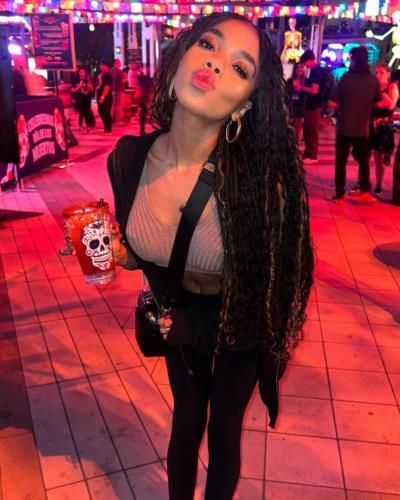 Teala Dunn Stuns In Bold Black Outfit, Radiates Confidence