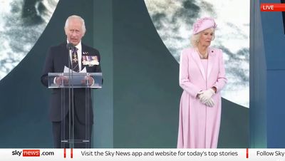 Camilla's tears for D-Day heroes: Queen overcome with emotion at event marking 80th anniversary