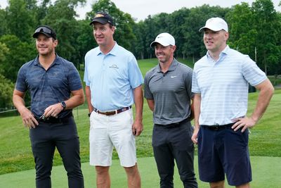 Photos: Rory McIlroy, Peyton Manning, Chris Pratt and Augusta National chairman Fred Ridley headline 2024 Memorial Tournament pro-am