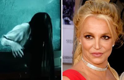 Britney Spears shares ‘cursed’ video from horror movie