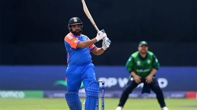 'Hitman' Rohit Sharma becomes first batter ever in international cricket to...