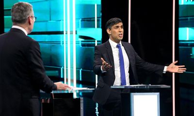 The Guardian view on Rishi Sunak’s campaign: in the dishonest spirit of Boris Johnson